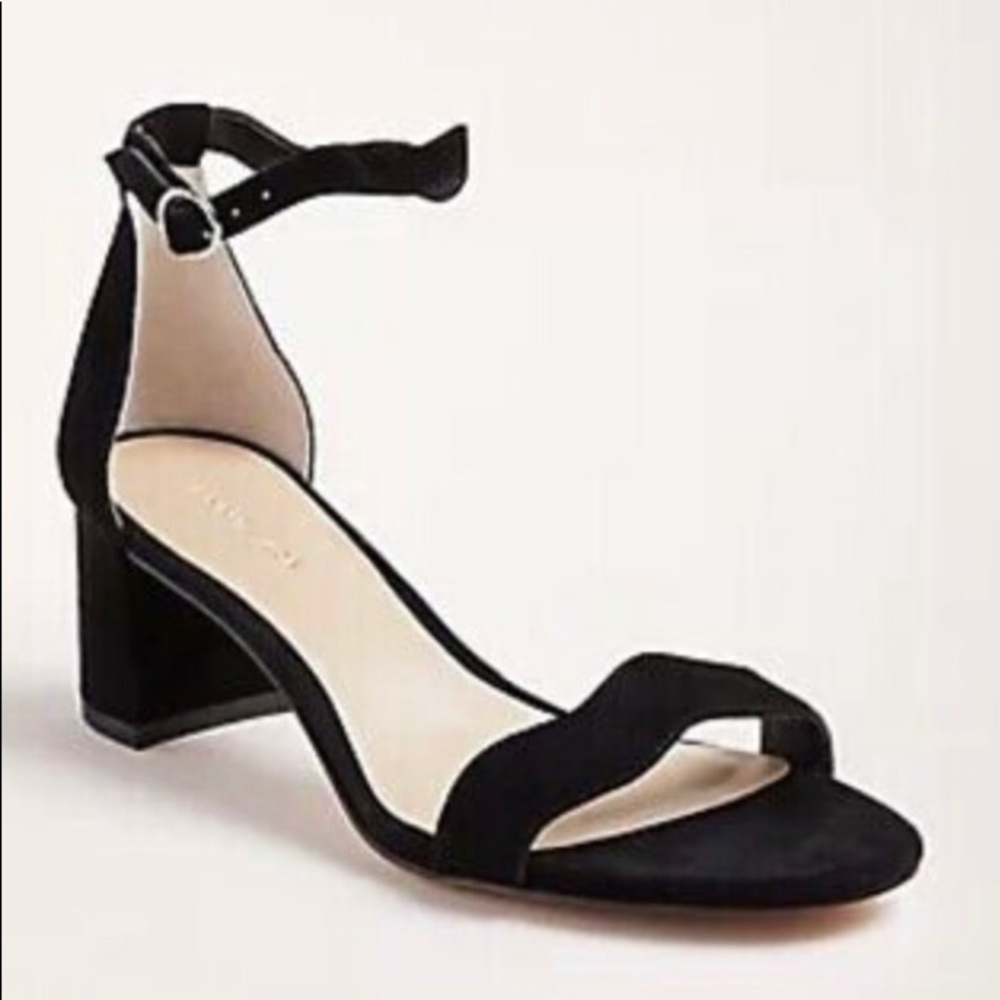 Ann Taylor Nicole Wavy Block Heel Sandal
